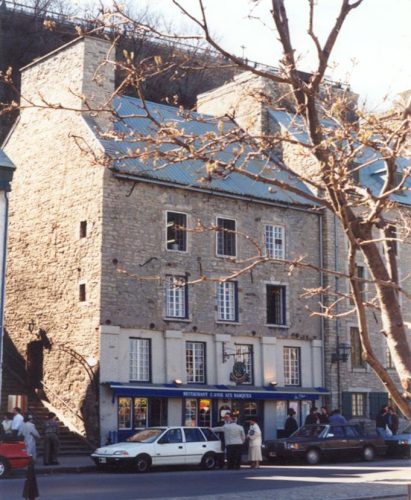 Jean Demers' house in Old Quebec